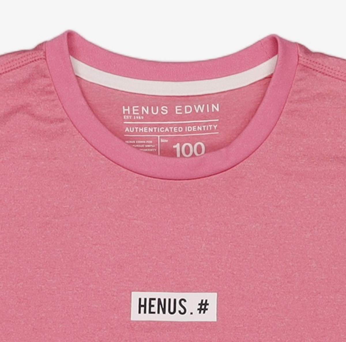 헨어스 에드윈(HENUS EDWIN) 반소매 티셔츠 100