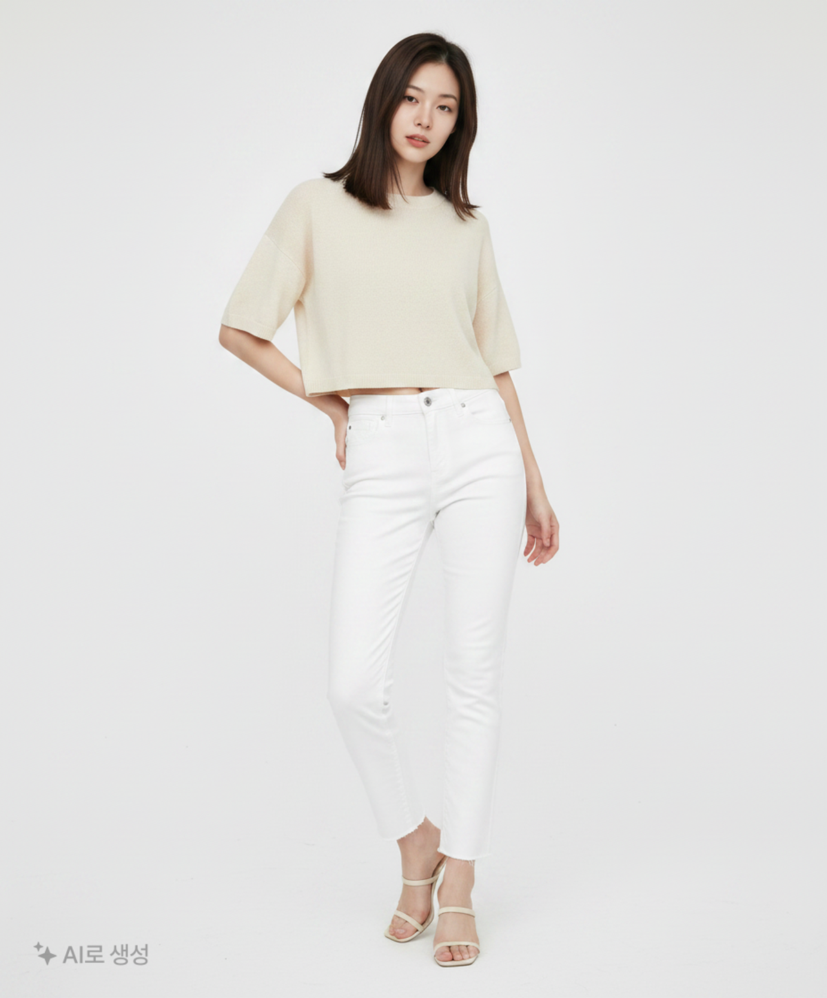 흄(HUM) 청/데님 팬츠 S