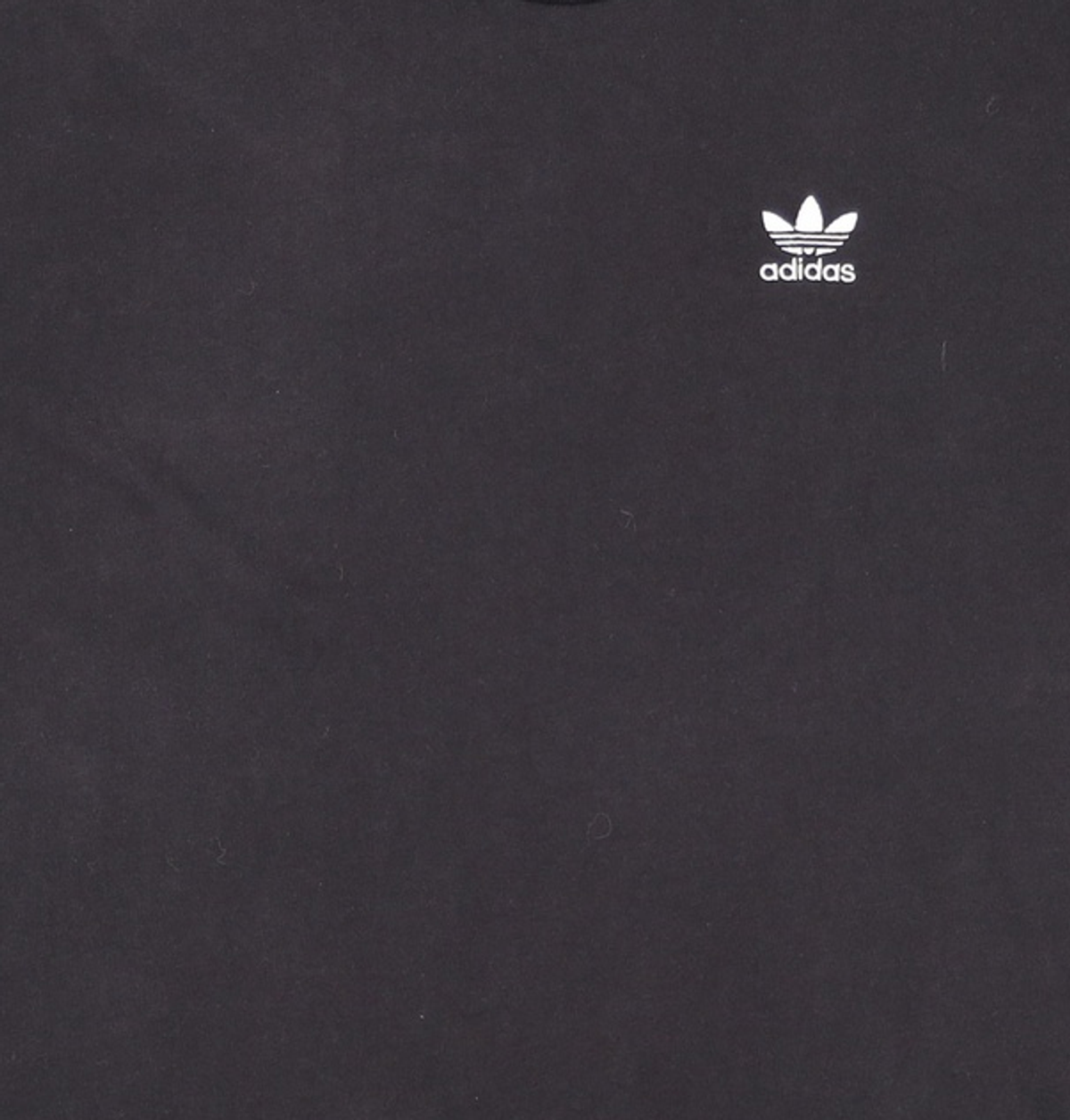 아디다스(ADIDAS) 백프론트 트레포일 티 - 블랙 / GN3454 XL