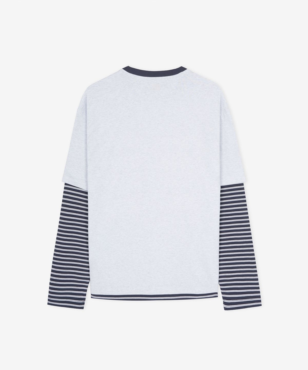 뉴발란스(NEW BALANCE) NBNDG4A013 / MINIMAL HEART COLLECTION 레이어드 긴팔티 (L/GRAY)