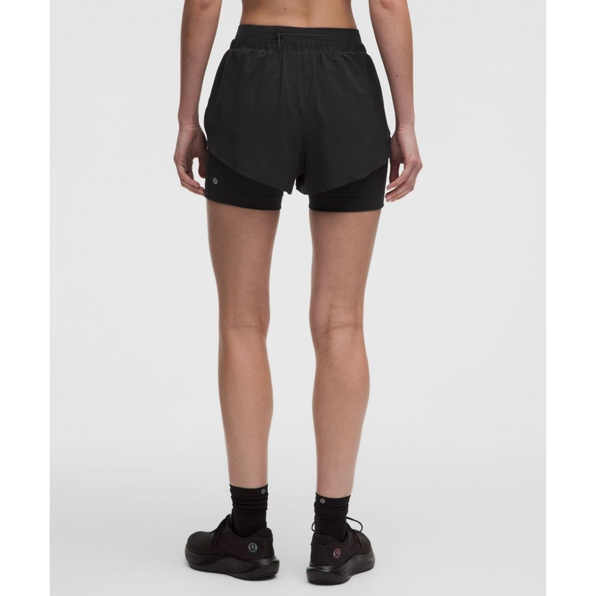 룰루레몬(LULULEMON) 스위프트 스피드 투인원 쇼츠 2.5inch  BLK BLK