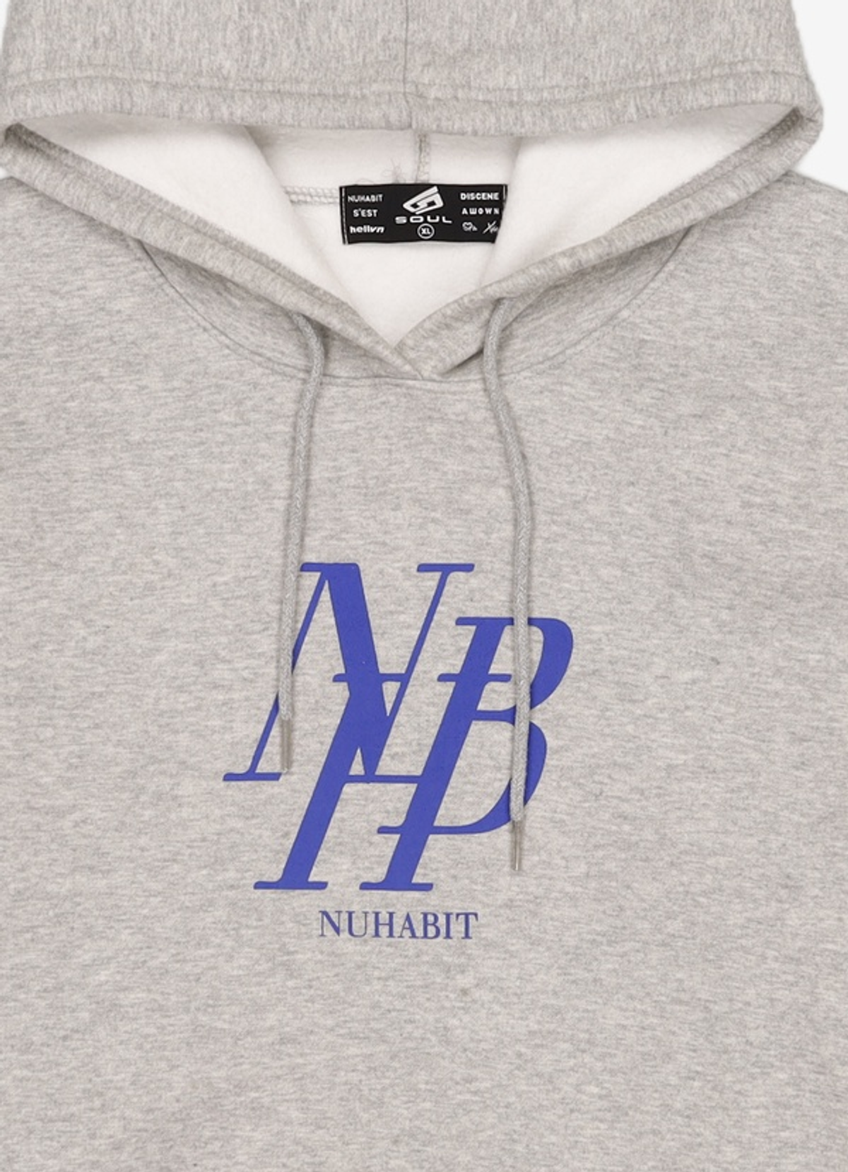 뉴해빗(NUHABIT) 후드 티셔츠 XL