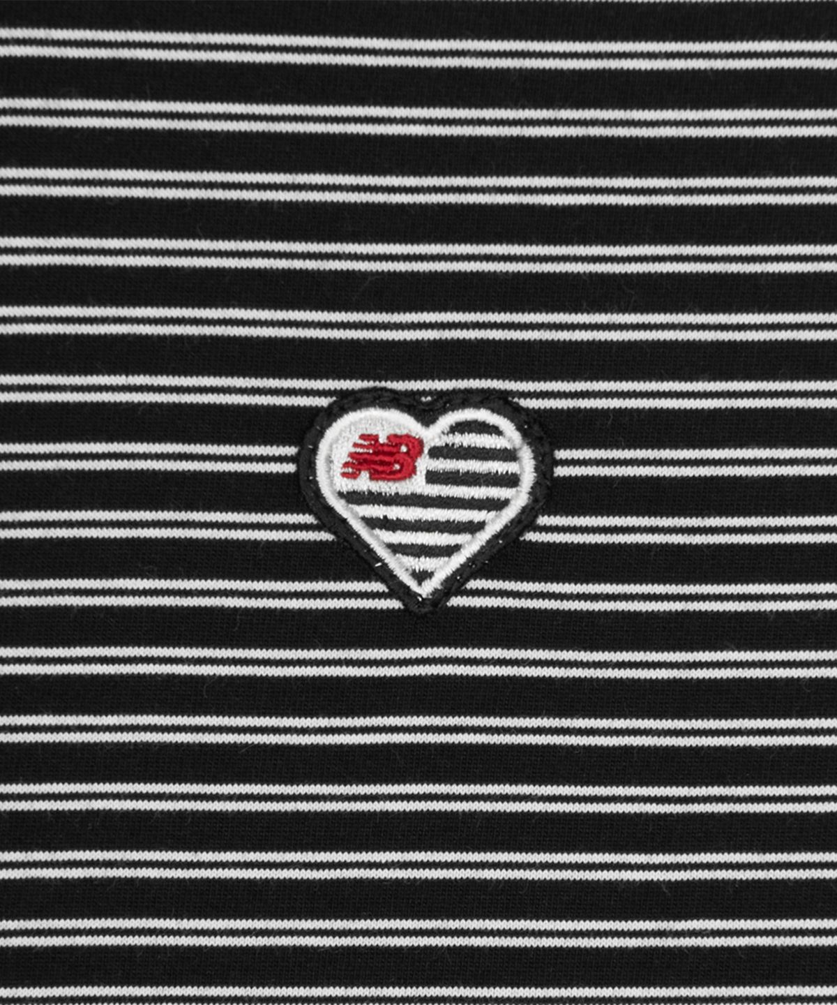 뉴발란스(NEW BALANCE) NBN0G4A013 / MINIMAL HEART COLLECTION 후드 롱슬리브 (BLACK)