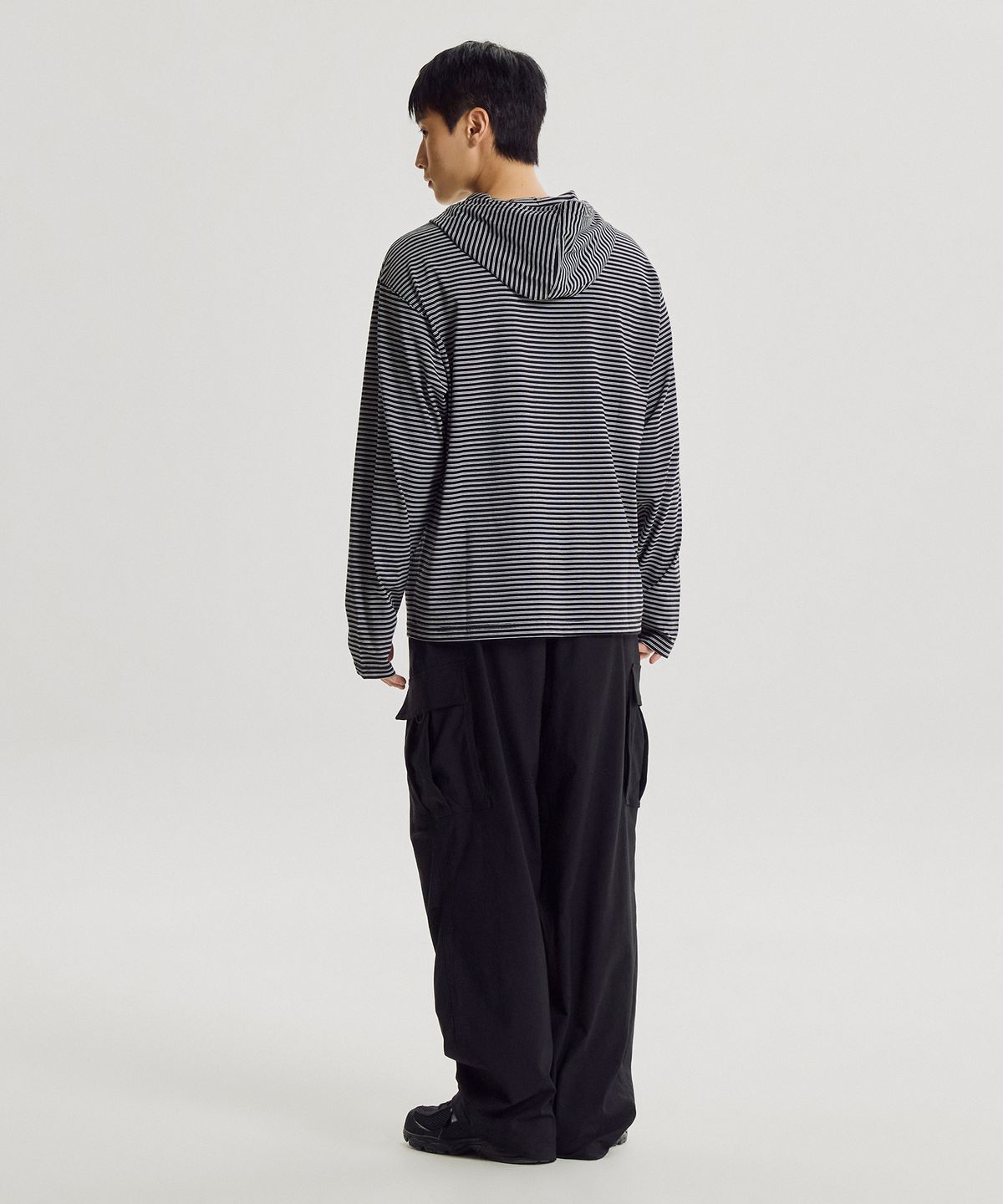 뉴발란스(NEW BALANCE) NBN0G4A013 / MINIMAL HEART COLLECTION 후드 롱슬리브 (BLACK)