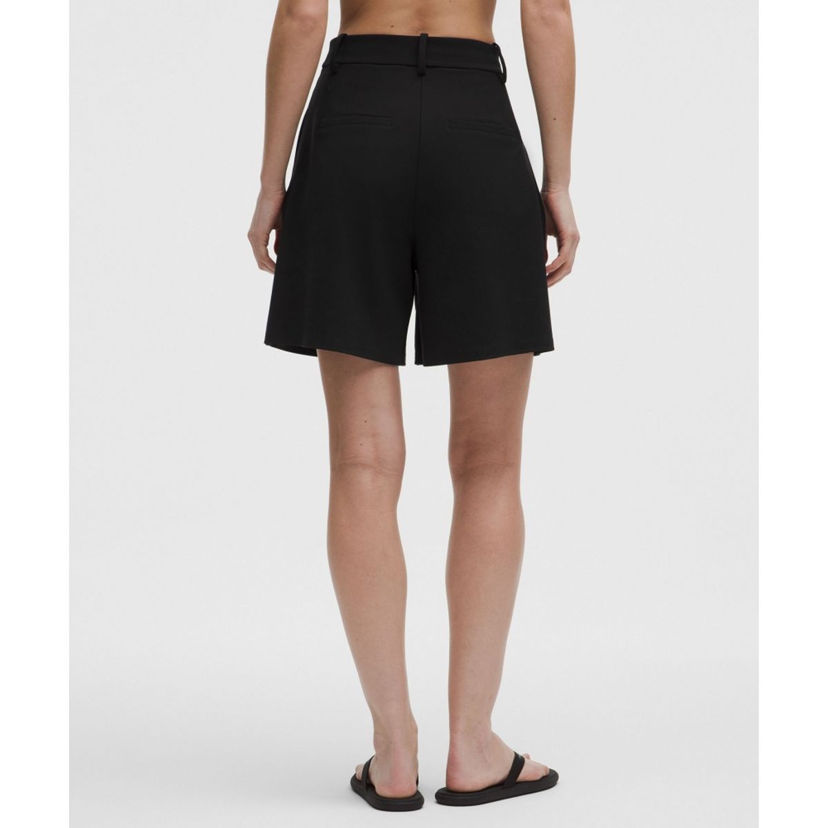 룰루레몬(LULULEMON) 데이드리프트 플리티드 하이라이즈 쇼츠 7inch  BLK