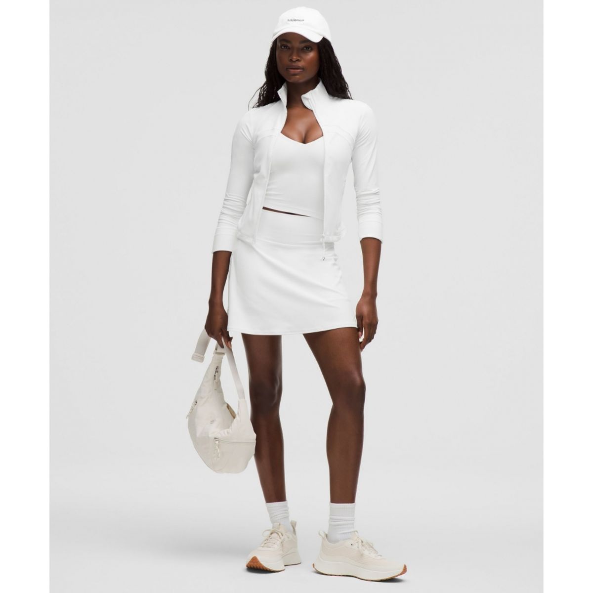룰루레몬(LULULEMON) 디파인 크롭 재킷 *Nulu  WHT