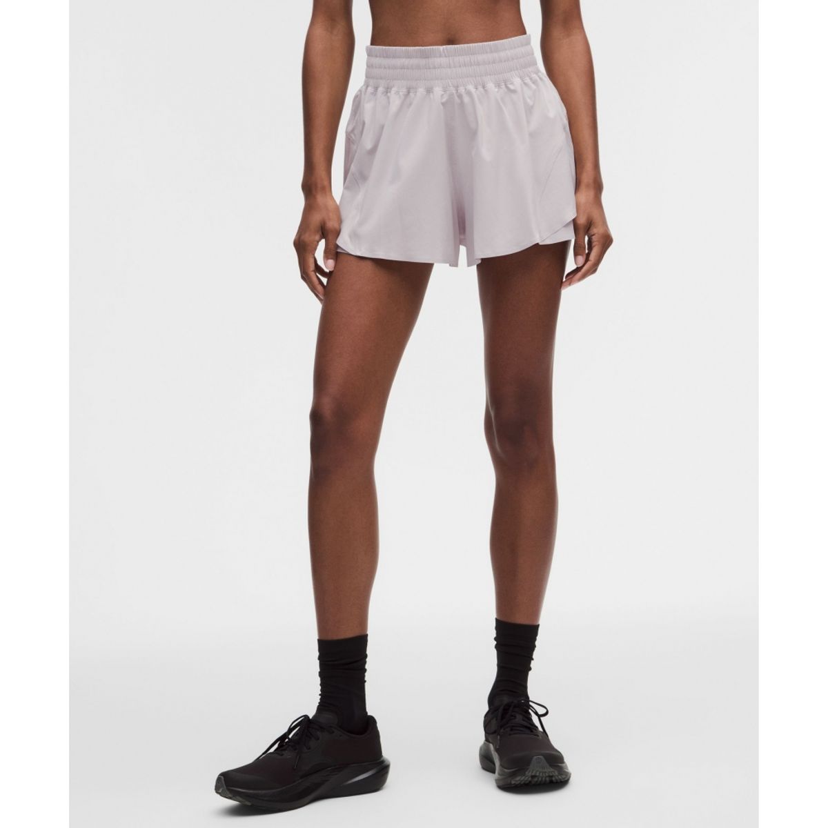 룰루레몬(LULULEMON) 셰이크 잇 아웃 하이라이즈 러닝 쇼츠 2.5inch  ICYT
