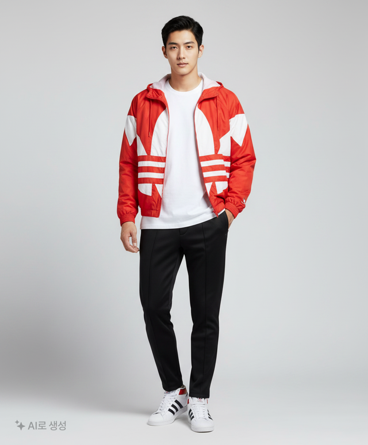 아디다스(ADIDAS) 나일론/코치 재킷 M