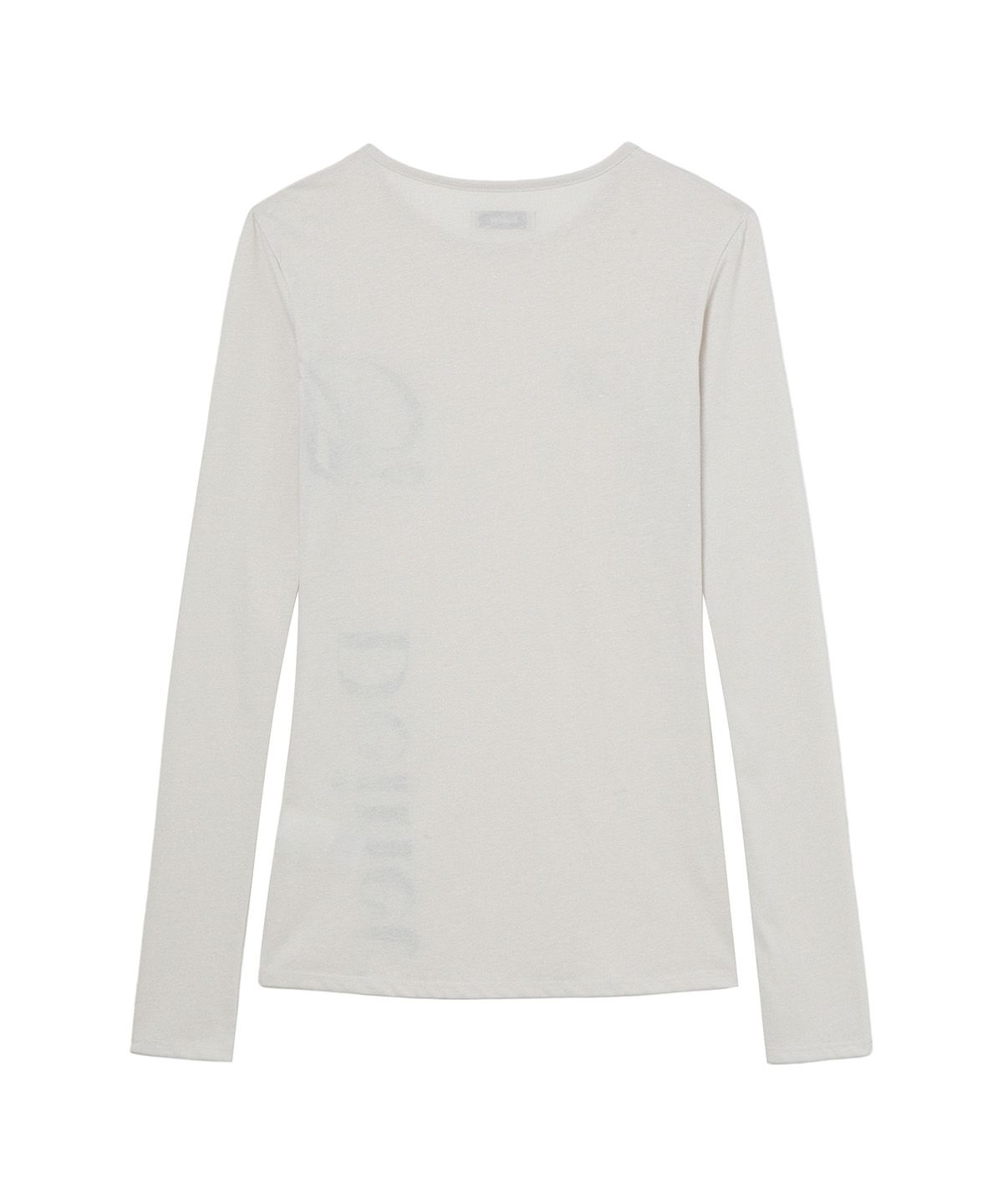 다이닛(DEINET) SYMBOL POINT SLEEVE IN ASH BEIGE