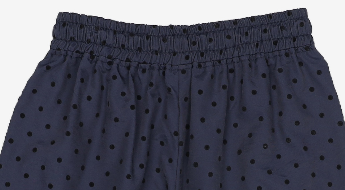 오헤시오(OHESHIO) dot track shorts (black) S