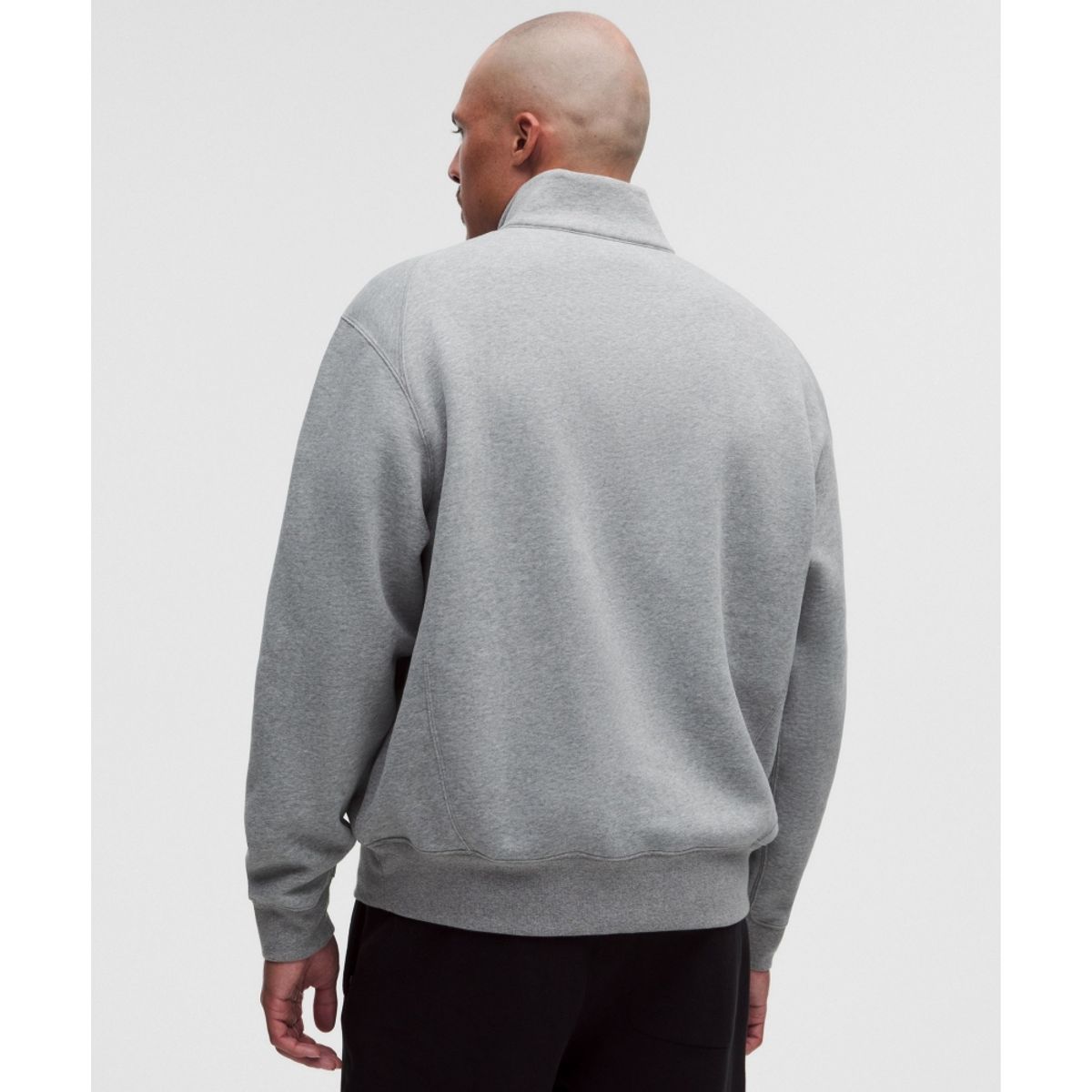 룰루레몬(LULULEMON) 멘즈 스테디 스테이트 SuperLoft 하프집  HEVG BATL