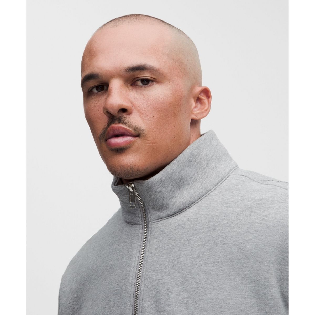 룰루레몬(LULULEMON) 멘즈 스테디 스테이트 SuperLoft 하프집  HEVG BATL