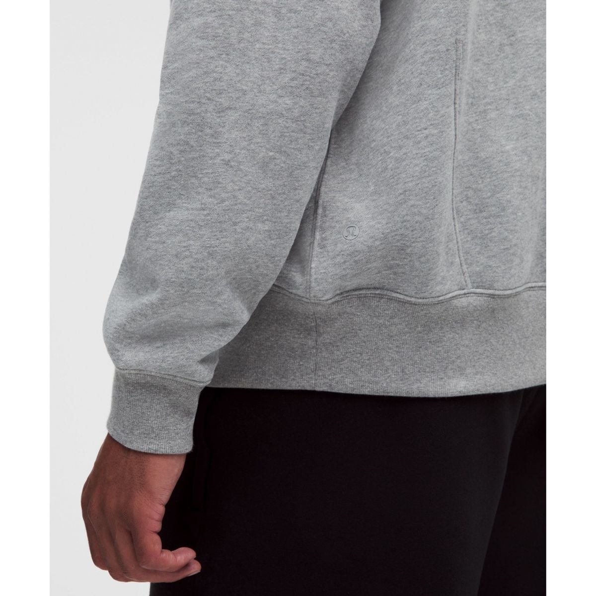 룰루레몬(LULULEMON) 멘즈 스테디 스테이트 SuperLoft 하프집  HEVG BATL