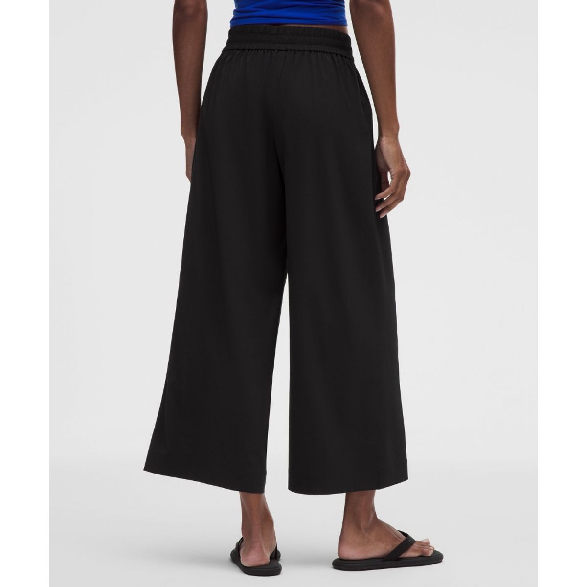 룰루레몬(LULULEMON) 브리즐리 미드라이즈 크롭 팬츠  BLK