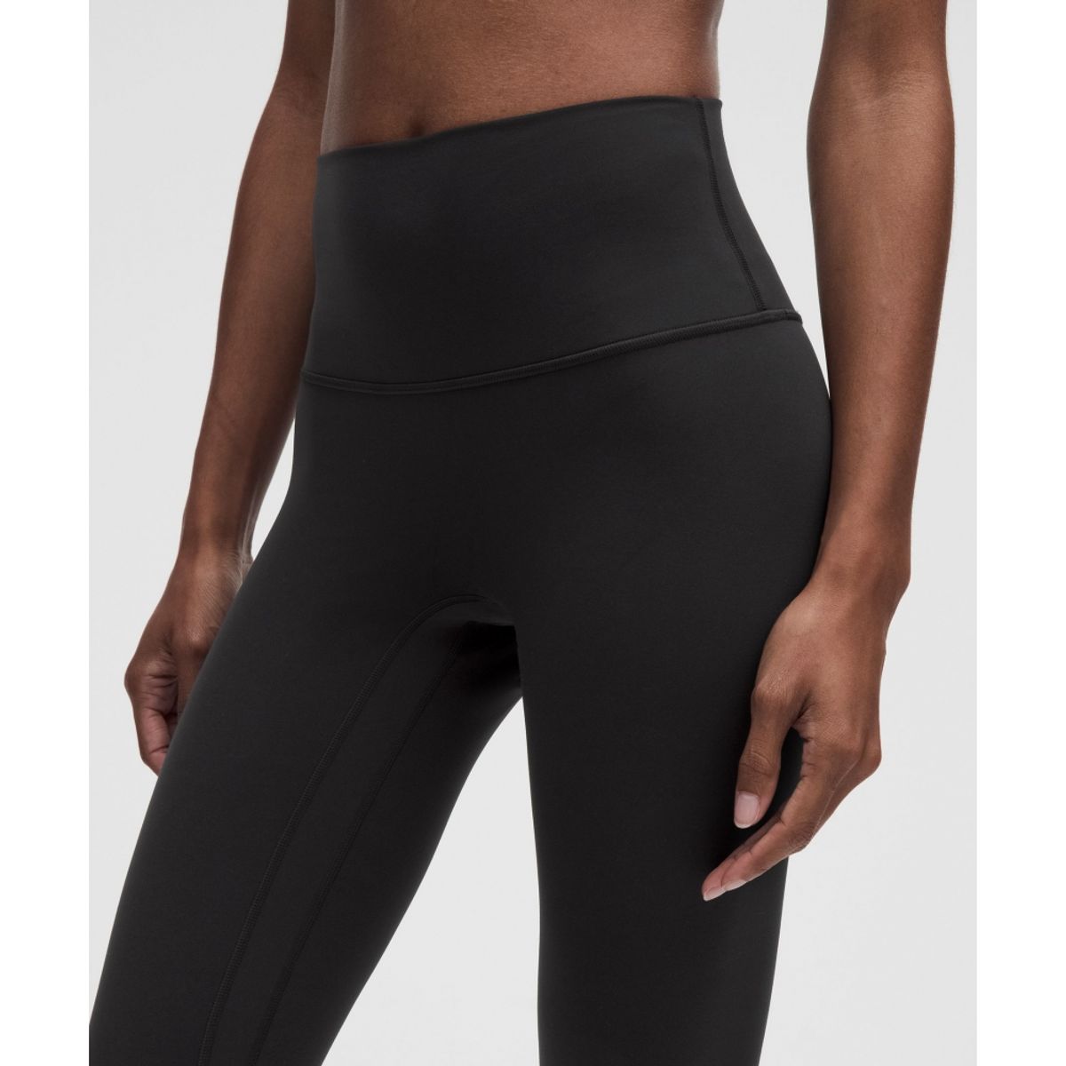 룰루레몬(LULULEMON) Align No Line™ 하이라이즈 크롭 21inch  BLK