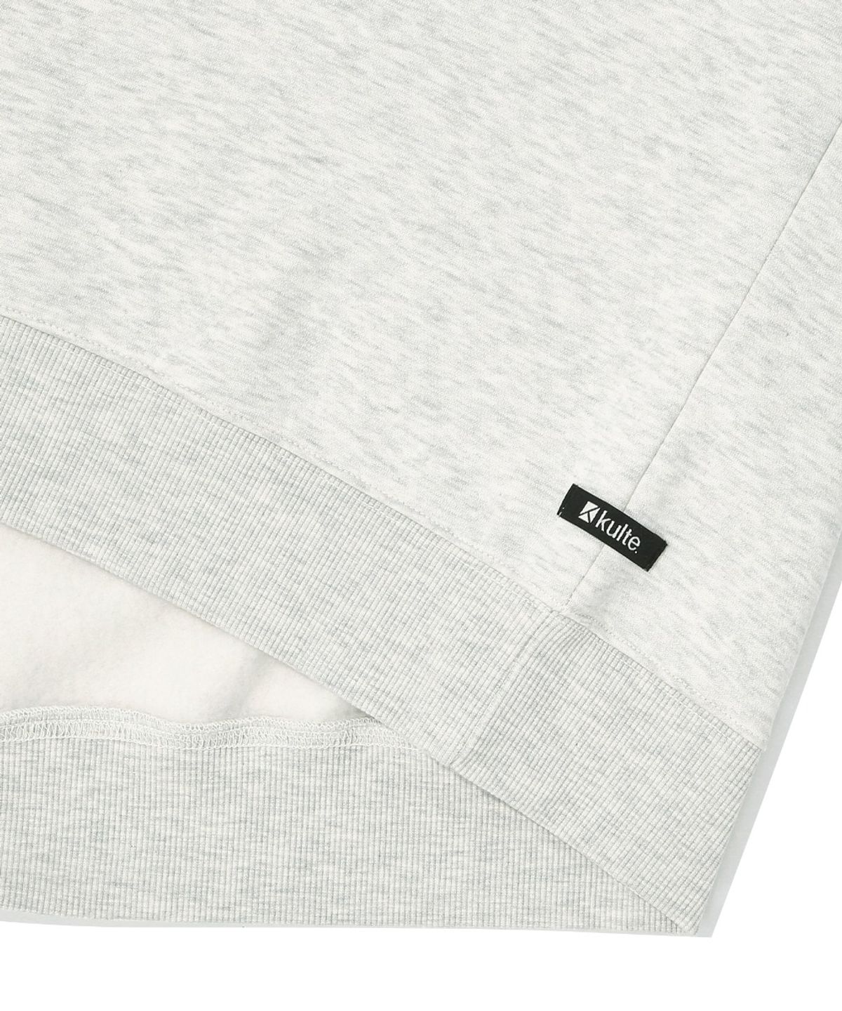 쿨트(KULTE) LETTERING CHAIN EMB CREWNECK_O.B.MELANGE