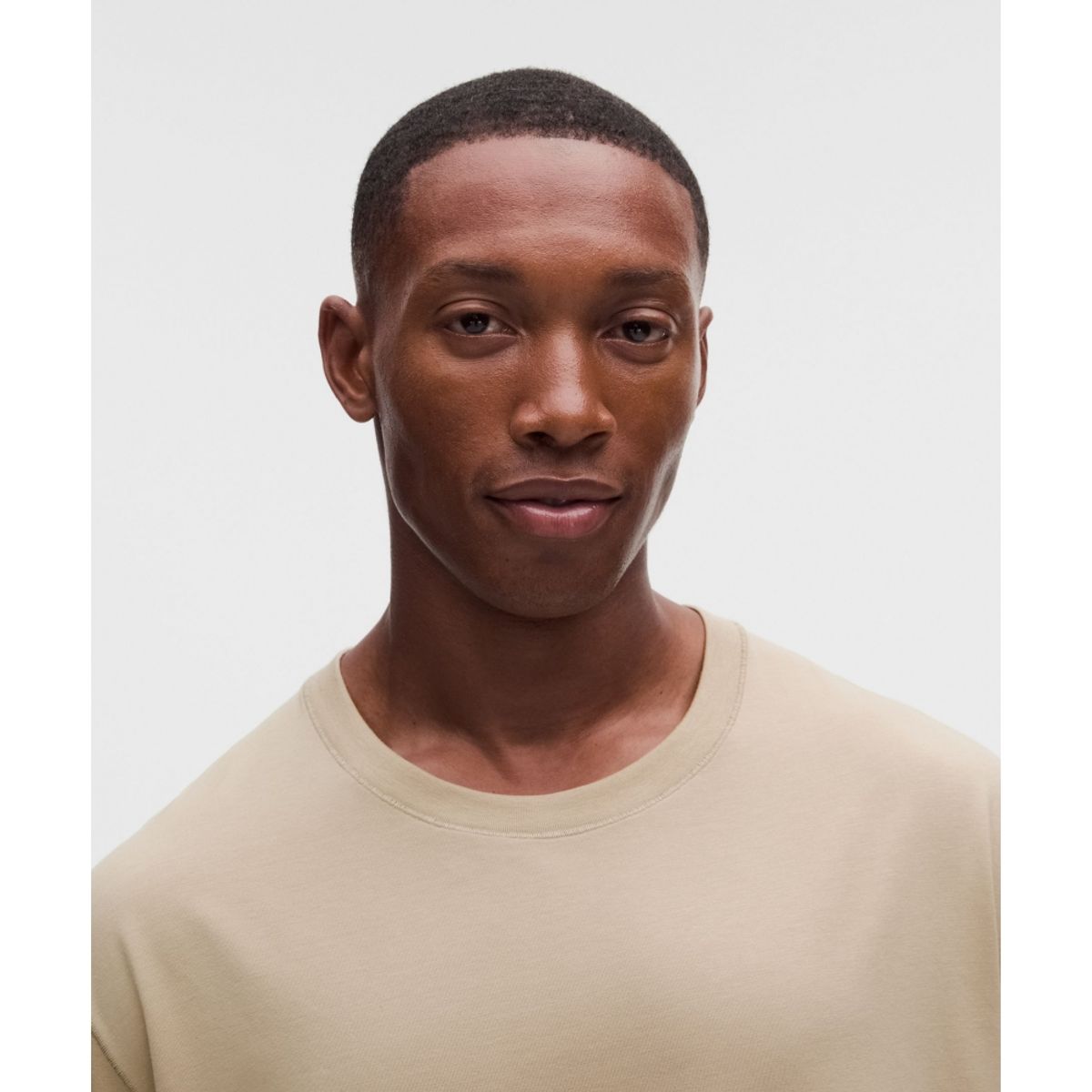 룰루레몬(LULULEMON) 에브리데이 코튼 블렌드 릴랙스드 티셔츠 *헤더드  RUCU