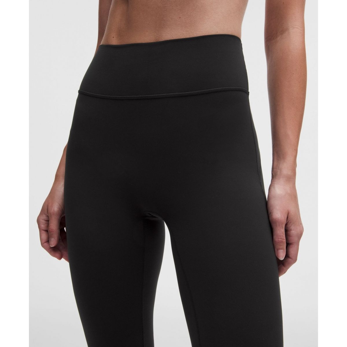 룰루레몬(LULULEMON) 그루브 노라인 하이라이즈 플레어드 팬츠  BLK