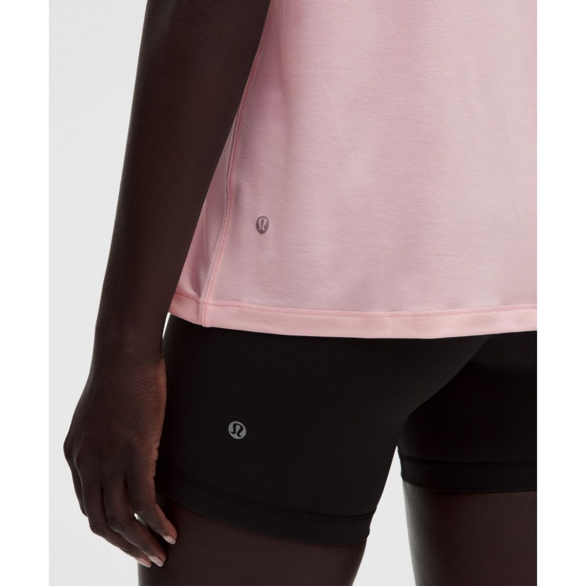 룰루레몬(LULULEMON) 저지 트레이닝 숏슬리브 셔츠 *워드마크  PIAR