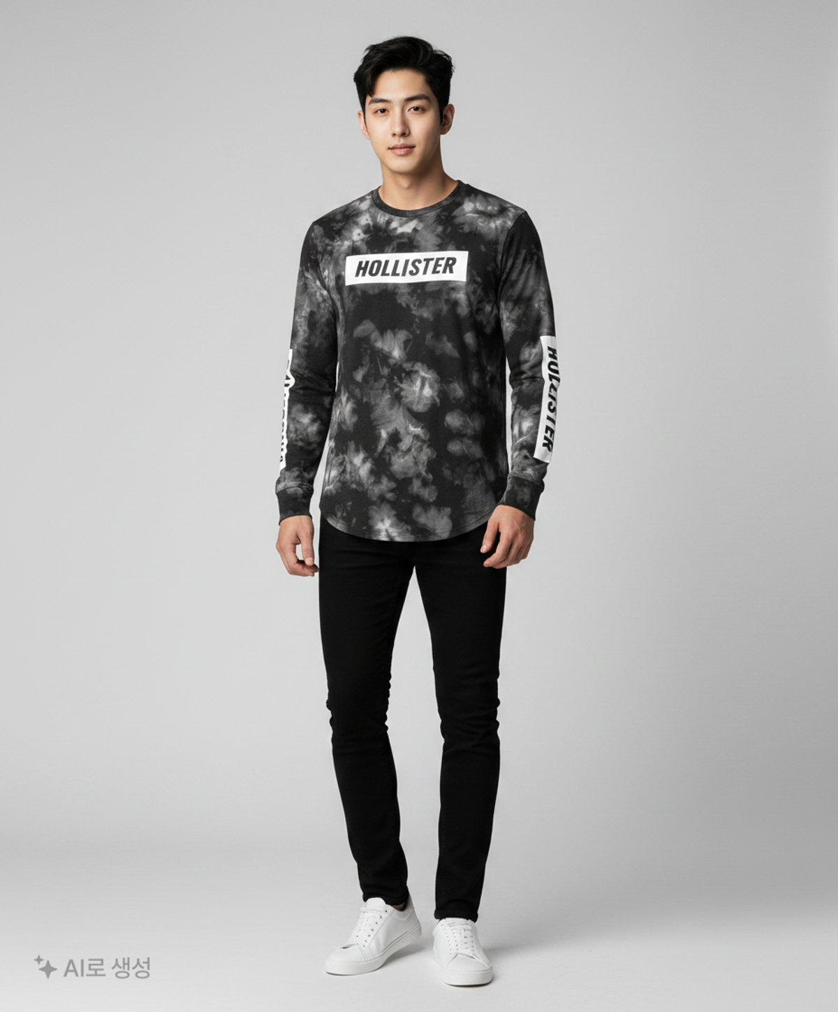 홀리스터(HOLLISTER) 긴소매 티셔츠 L