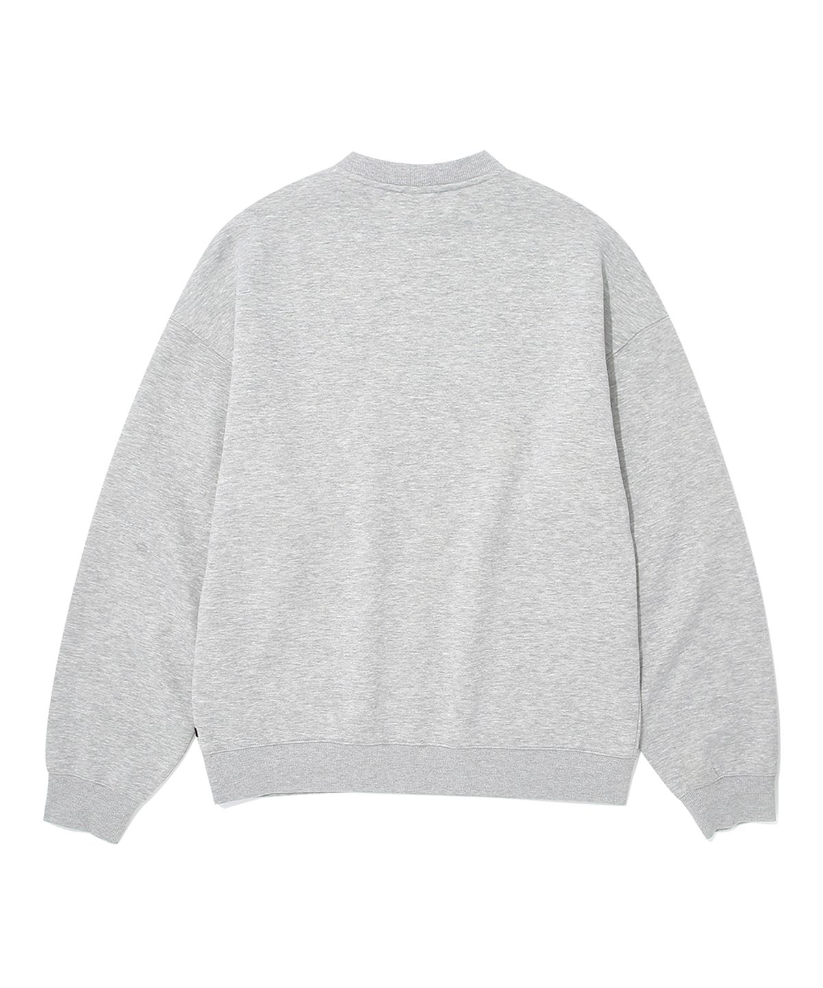 쿨트(KULTE) FLOCKING LETTERING CREWNECK_M.GREY
