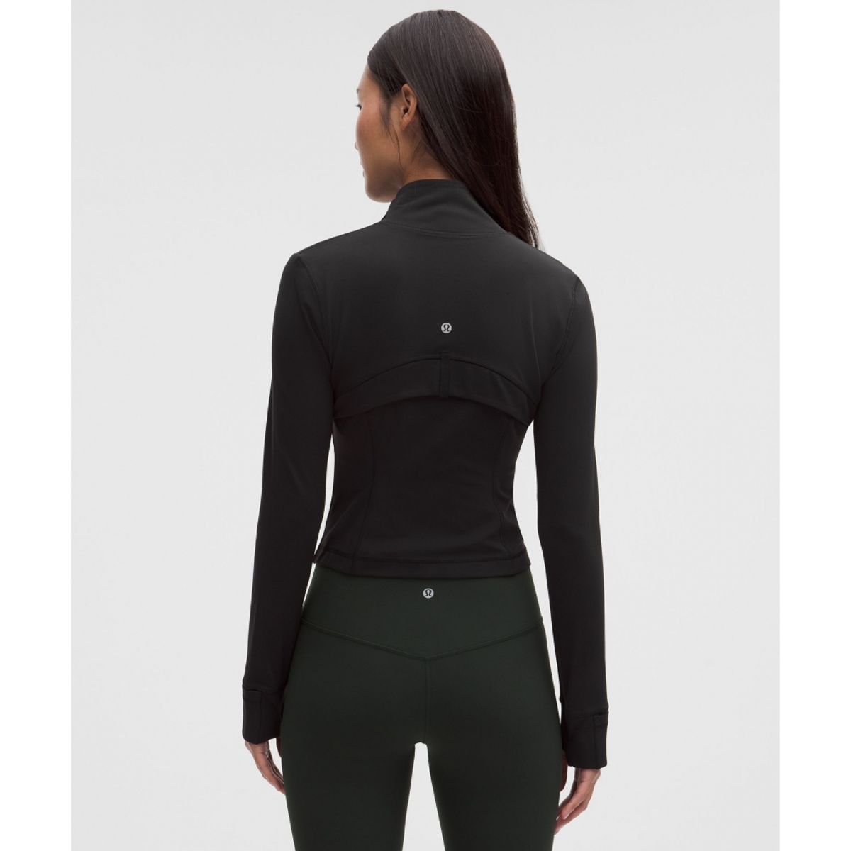 룰루레몬(LULULEMON) 디파인 크롭 재킷 *Nulu  BLK