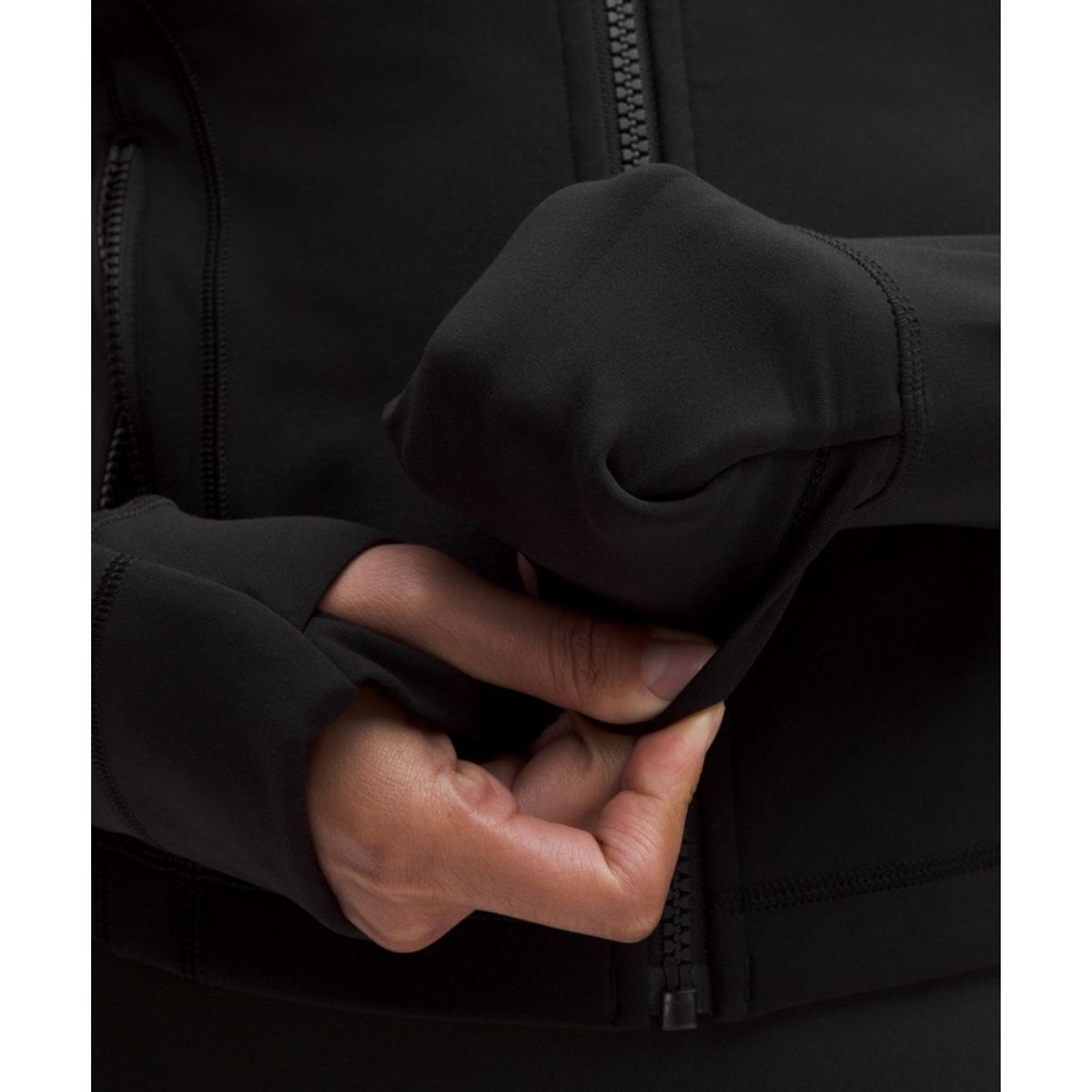 룰루레몬(LULULEMON) 디파인 크롭 재킷 *Nulu  BLK