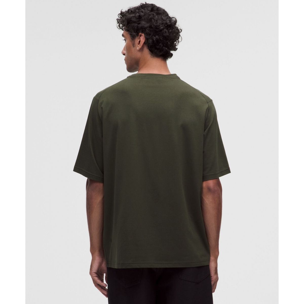 룰루레몬(LULULEMON) 에브리데이 코튼 블렌드 릴랙스드 티셔츠 *헤더드  DPFT