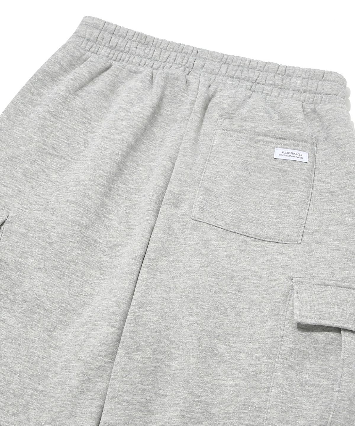 쿨트(KULTE) DAILY FLEECE CARGO PANTS_M.GREY