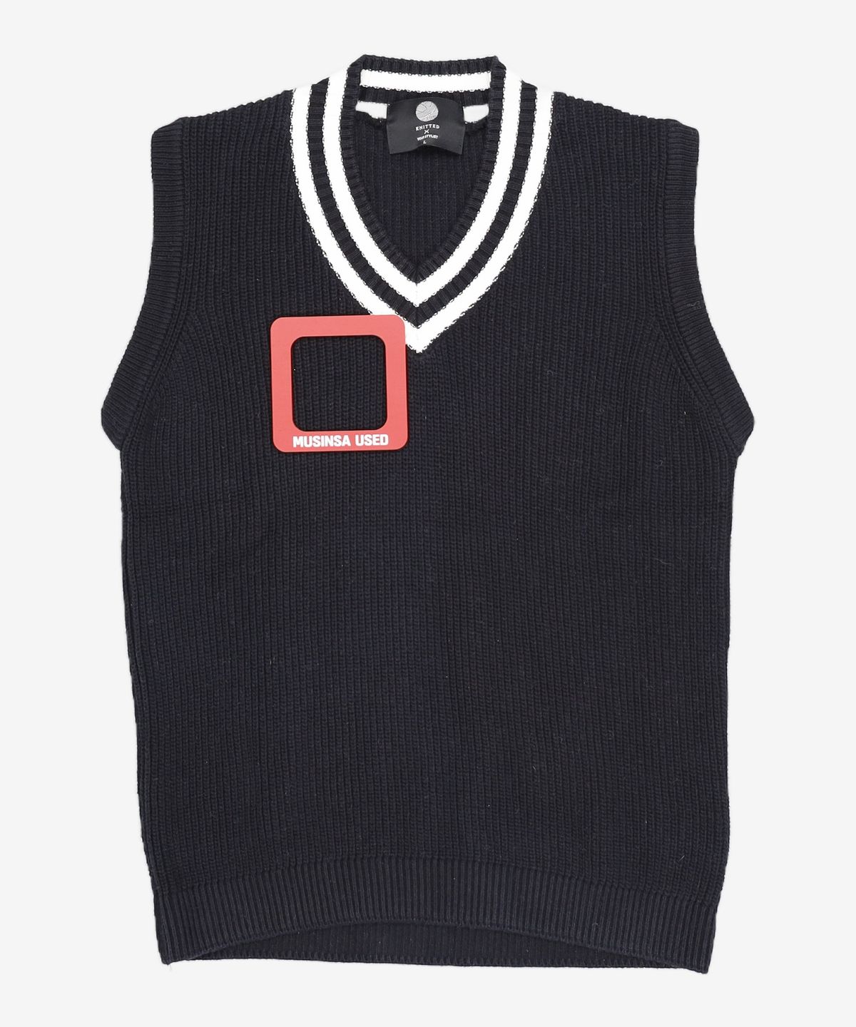 니티드(KNITTED) 베스트 L