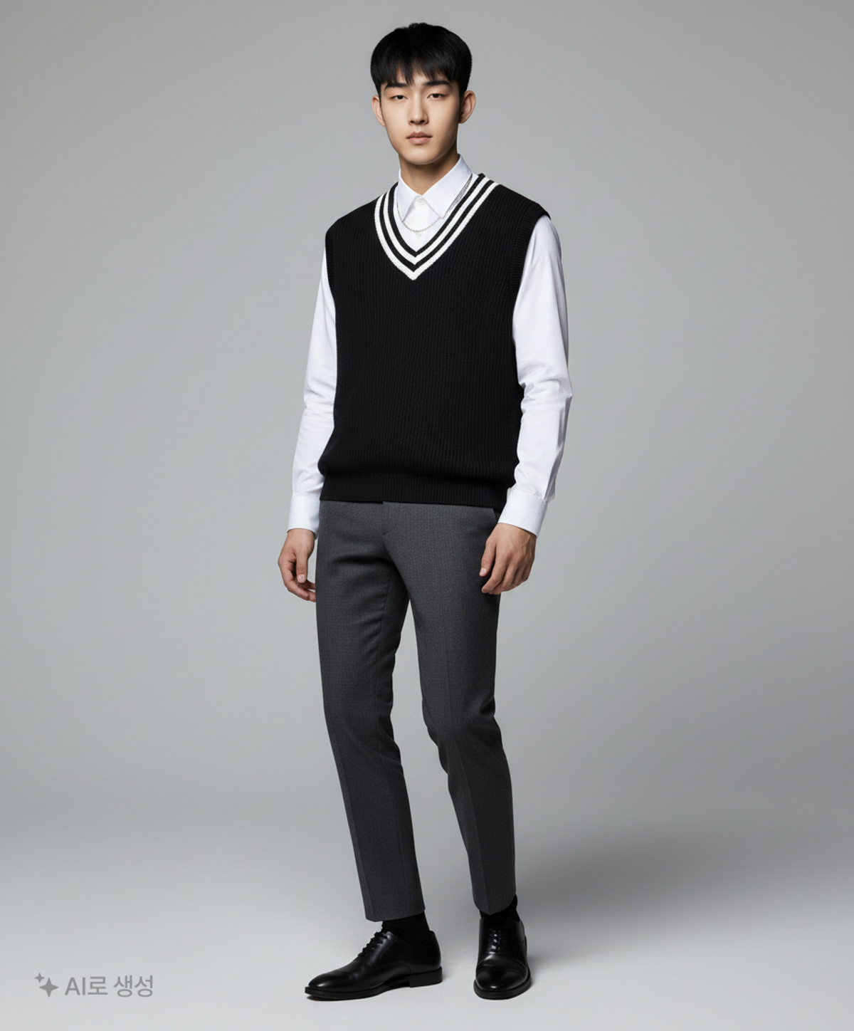 니티드(KNITTED) 베스트 L