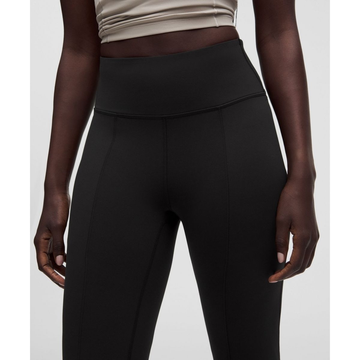 룰루레몬(LULULEMON) 그루브 하이라이즈 플레어드 팬츠 위드 포켓 32.5inch  BLK