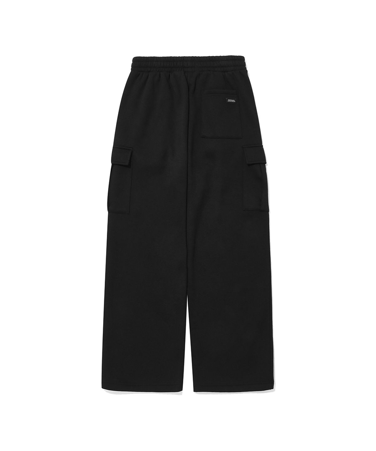 쿨트(KULTE) DAILY FLEECE CARGO PANTS_BLACK
