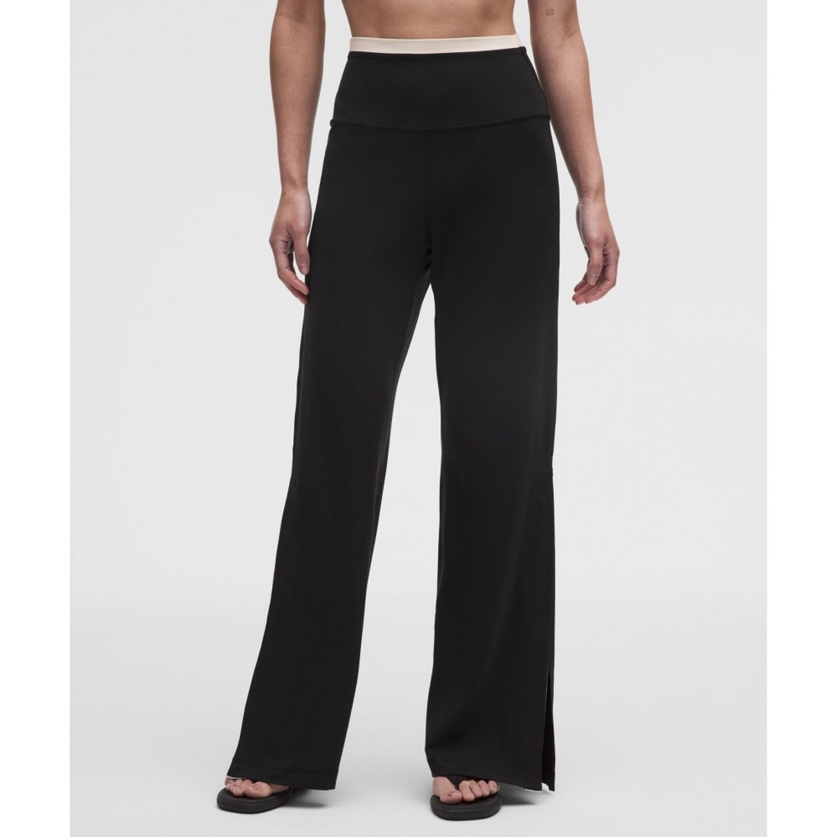 룰루레몬(LULULEMON) Align™ 슈퍼 하이라이즈 사이드 슬릿 팬츠 트림 *아시아 핏