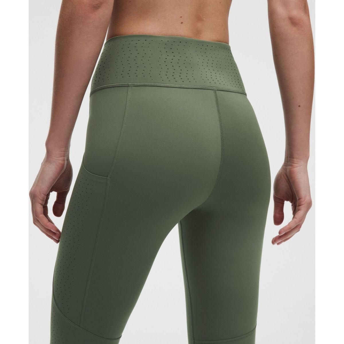 룰루레몬(LULULEMON) Nulux 퍼포레이티드 하이라이즈 타이츠 25inch  SYEG