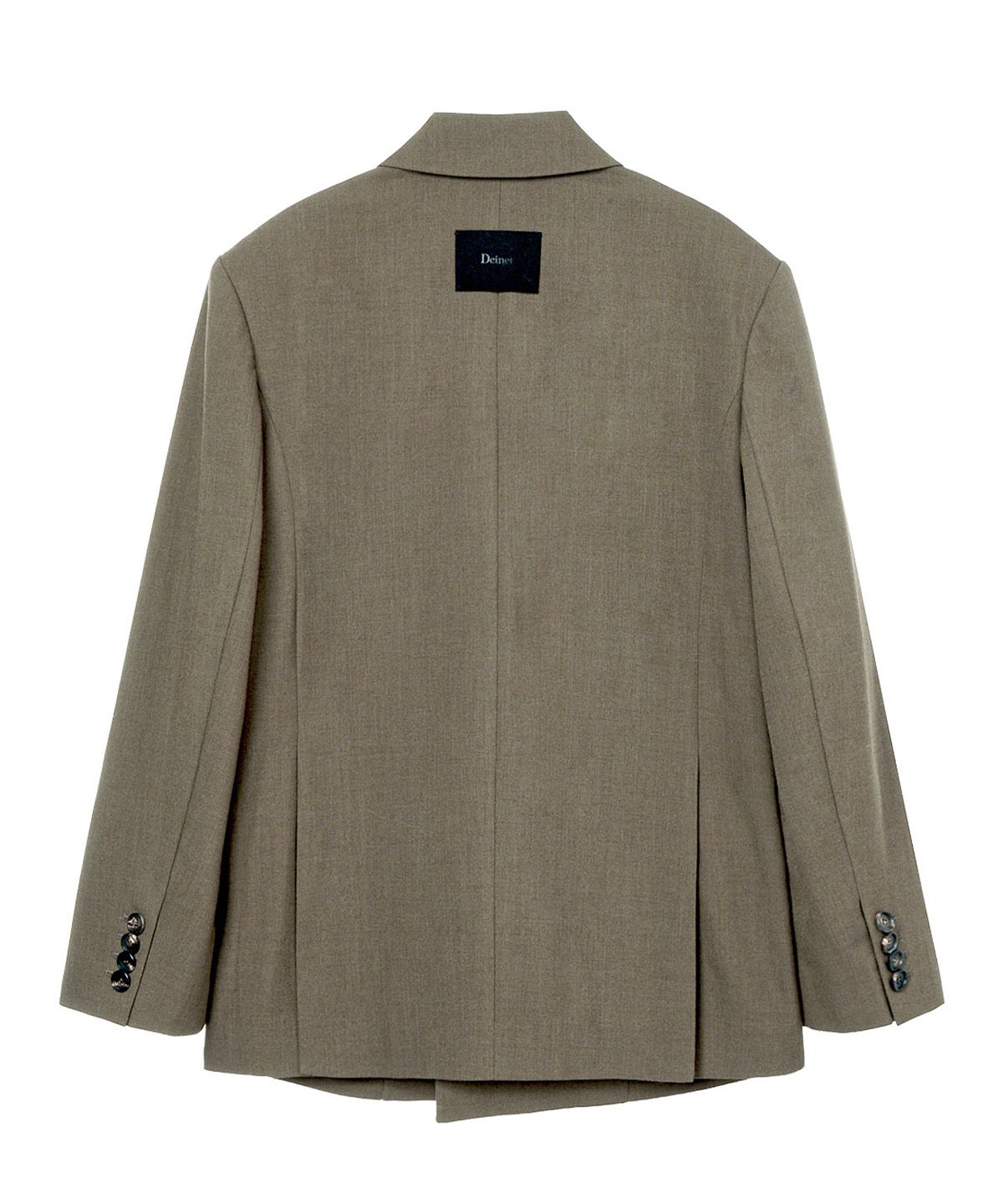 다이닛(DEINET) DOUBLE JACKET IN BROWN