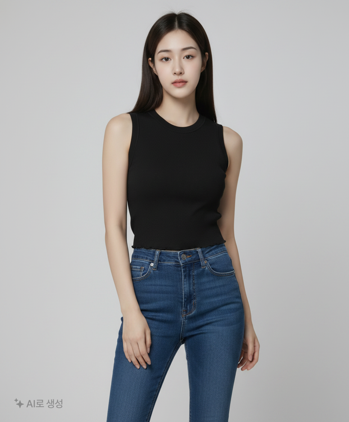 미쏘(MIXXO) 크롭 나시_MIWKAD528T S