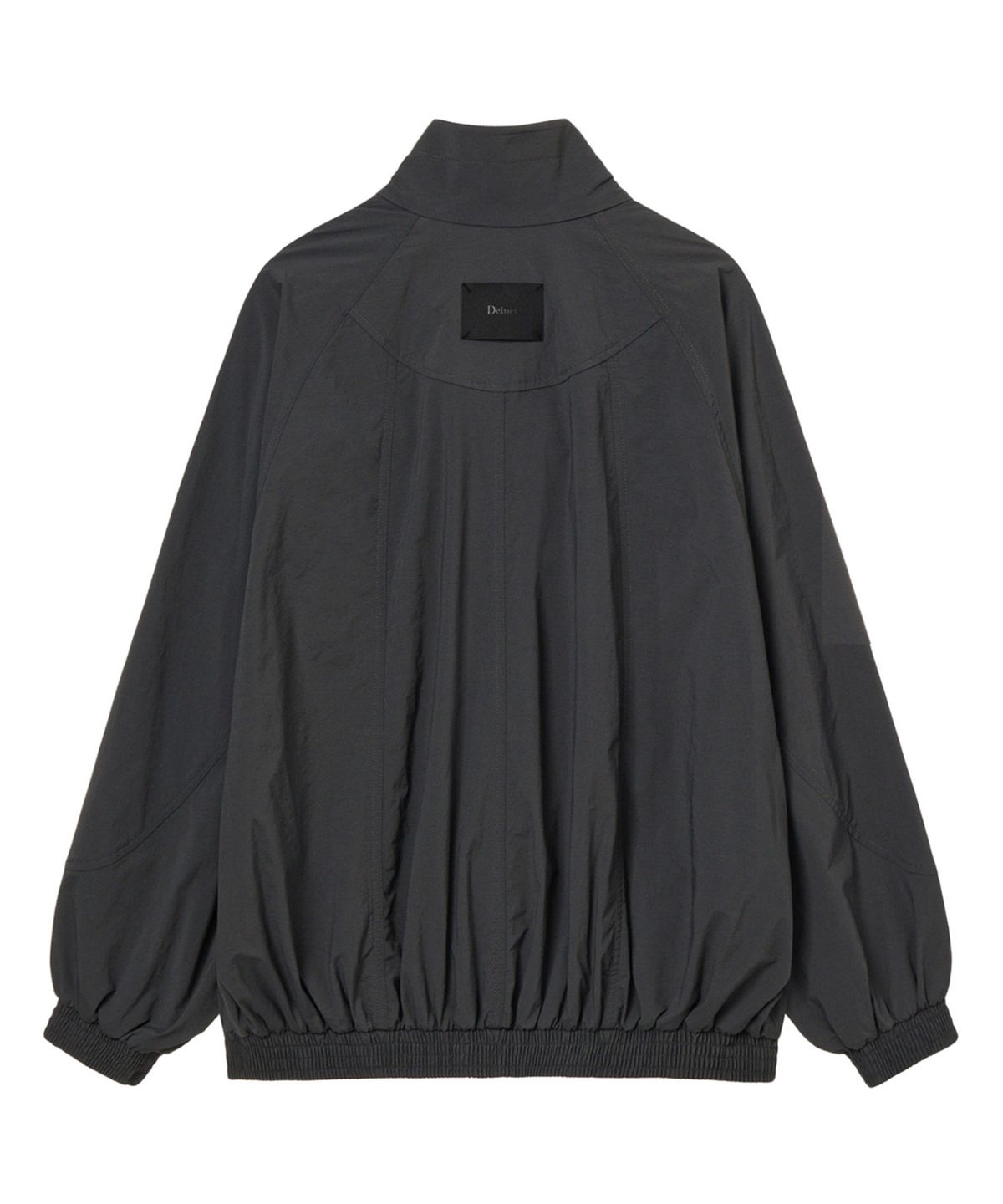 다이닛(DEINET) HIGH NECK OVERSIZED JUMPER IN CHARCOAL