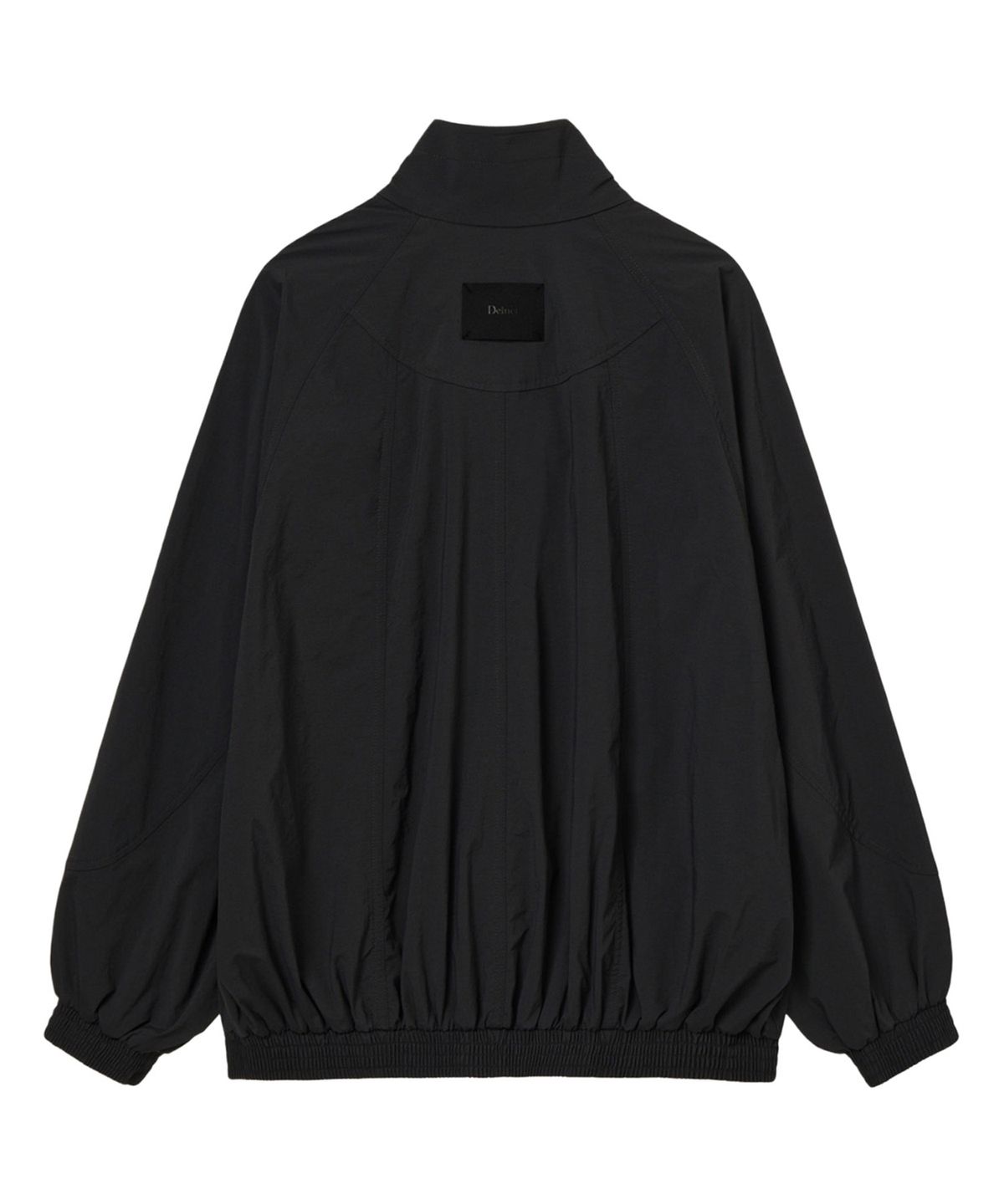 다이닛(DEINET) HIGH NECK OVERSIZED JUMPER IN BLACK