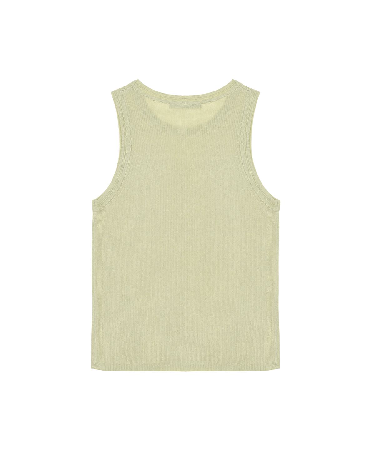 닉앤니콜(NICK&NICOLE) MINIMAL SLEEVELESS TOP_LIGHT GREEN