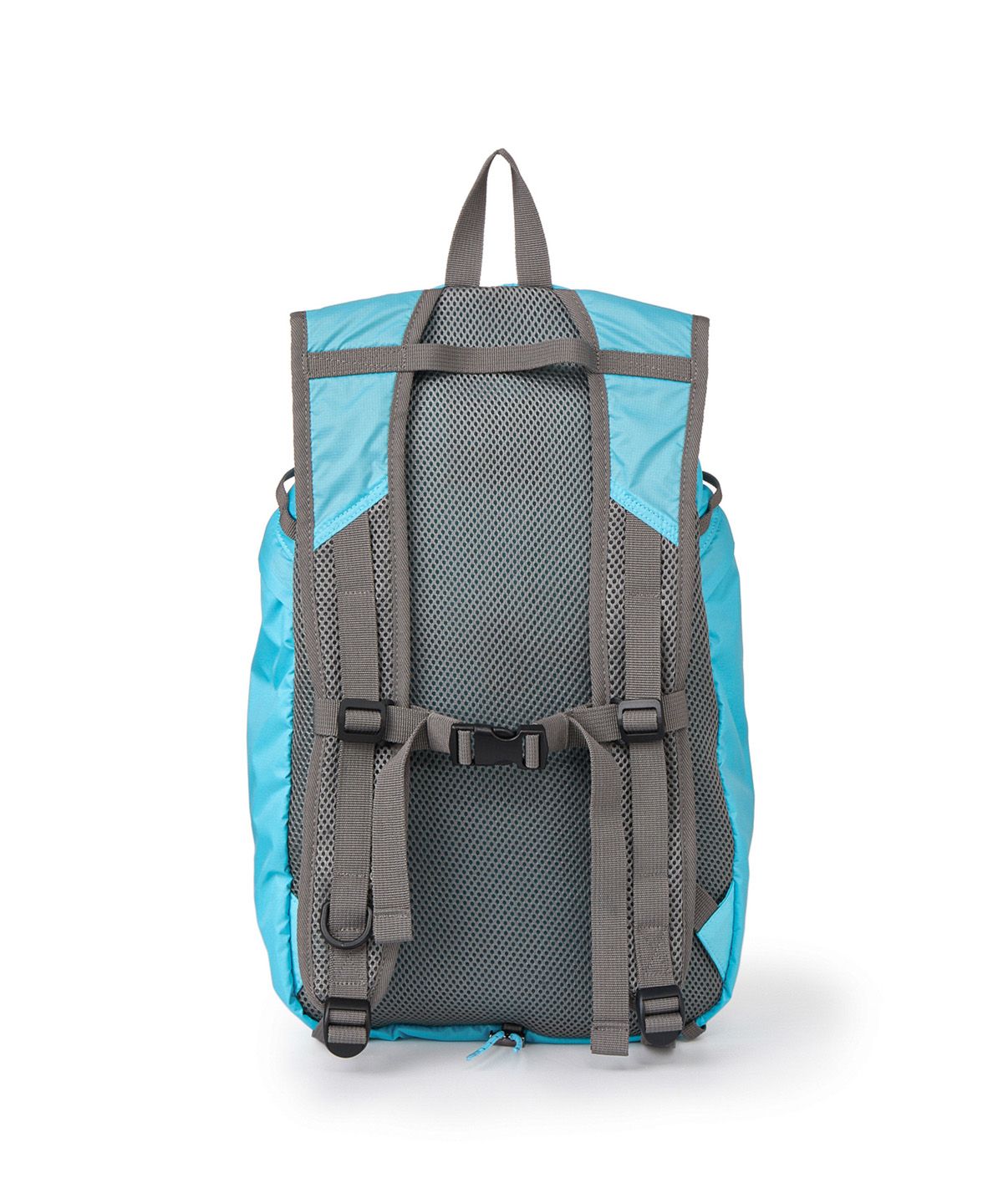 다이닛(DEINET) NYLON ESSENTIAL LOGO BACKPACK IN BLUE