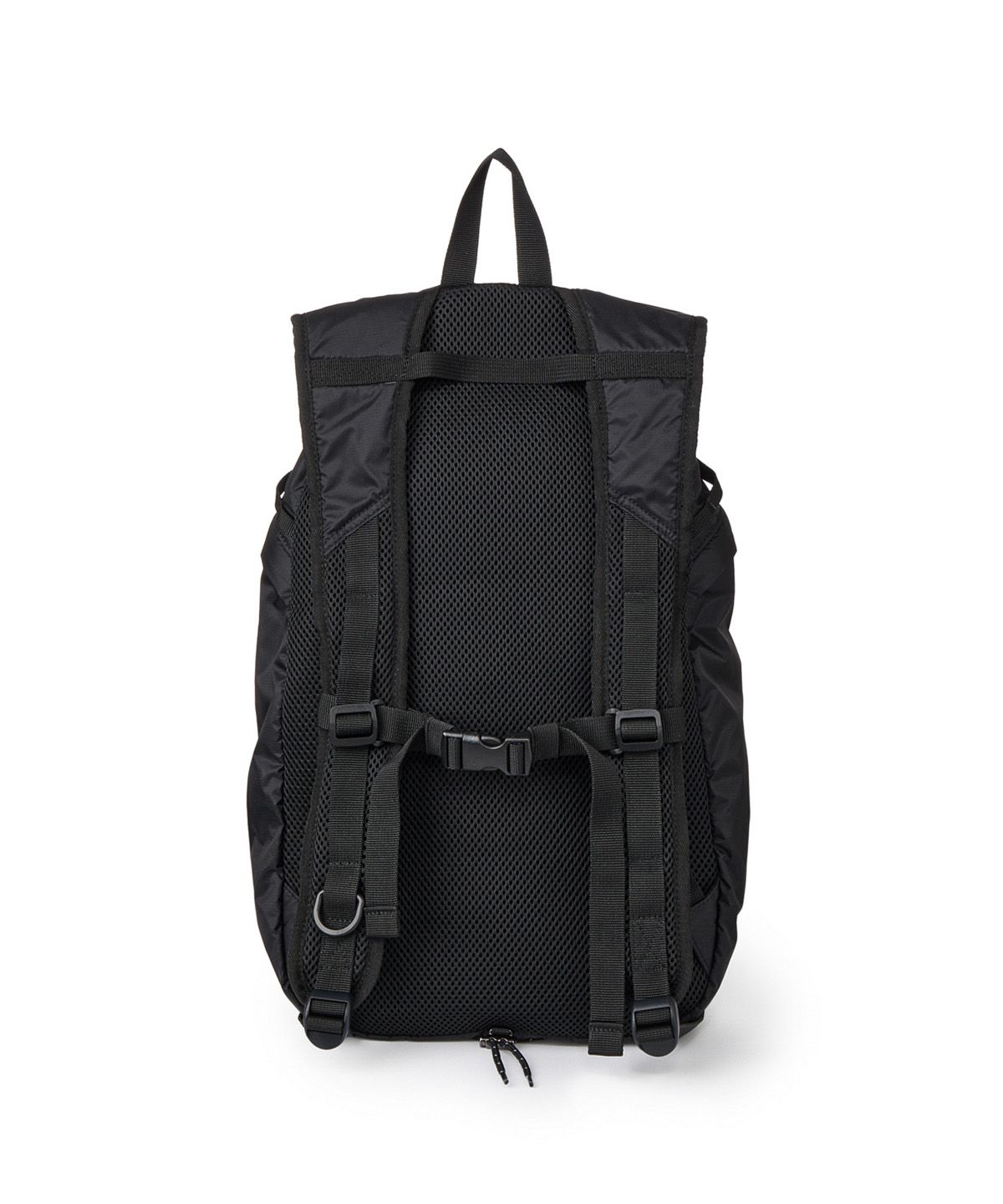 다이닛(DEINET) NYLON ESSENTIAL LOGO BACKPACK IN BLACK