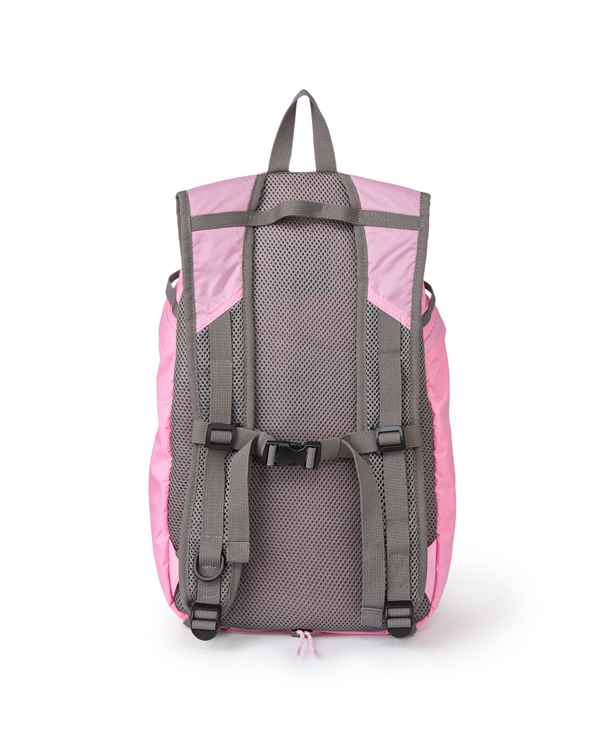 다이닛(DEINET) NYLON ESSENTIAL LOGO BACKPACK IN PINK