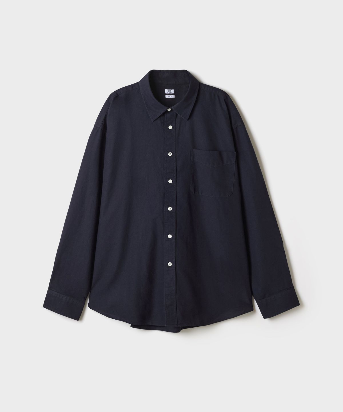 스파오(SPAO) 오버핏 옥스포드 셔츠_SPYWG49C51
