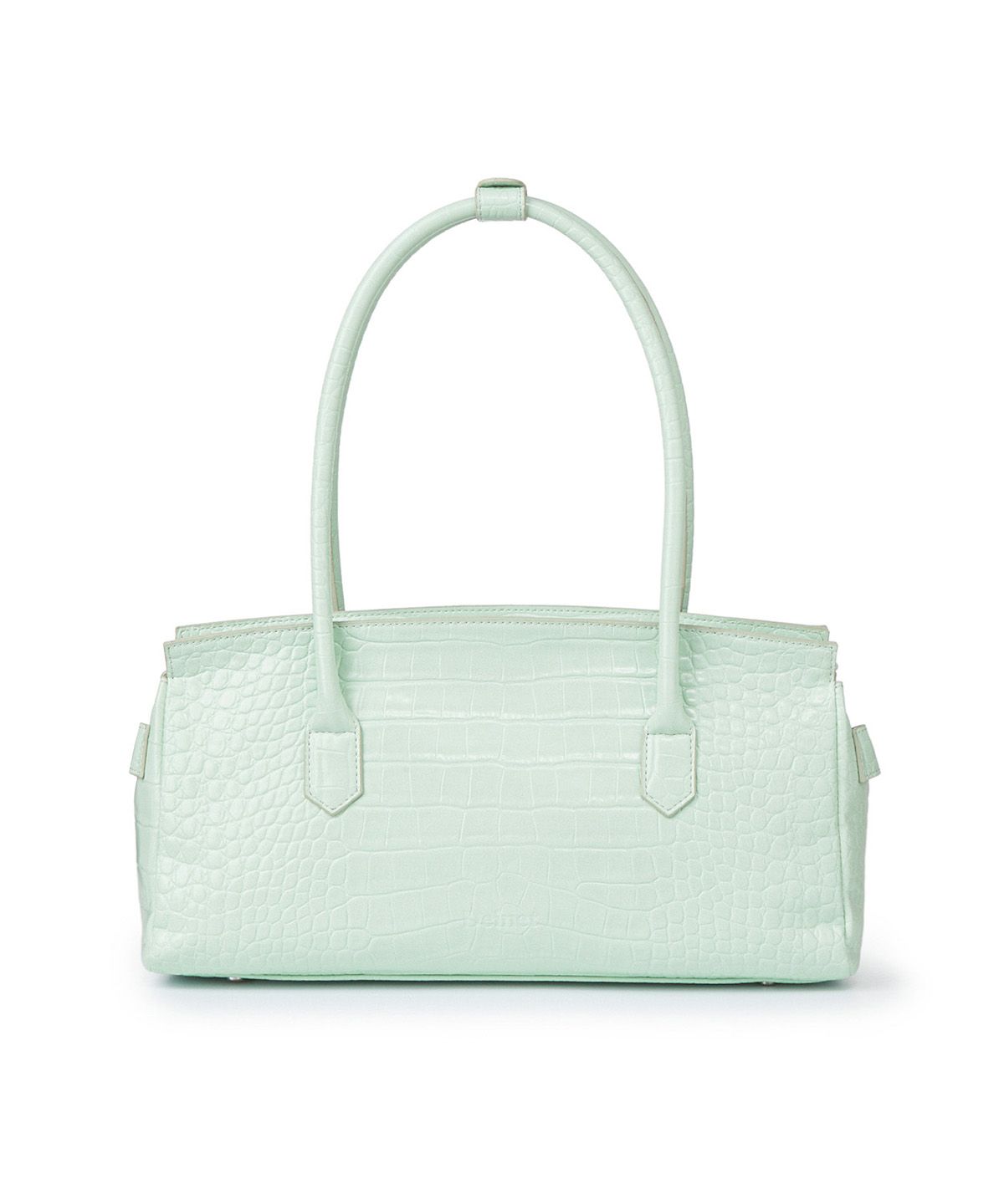 다이닛(DEINET) CROCODILE PATTERN TWO-WAY BAG IN MINT