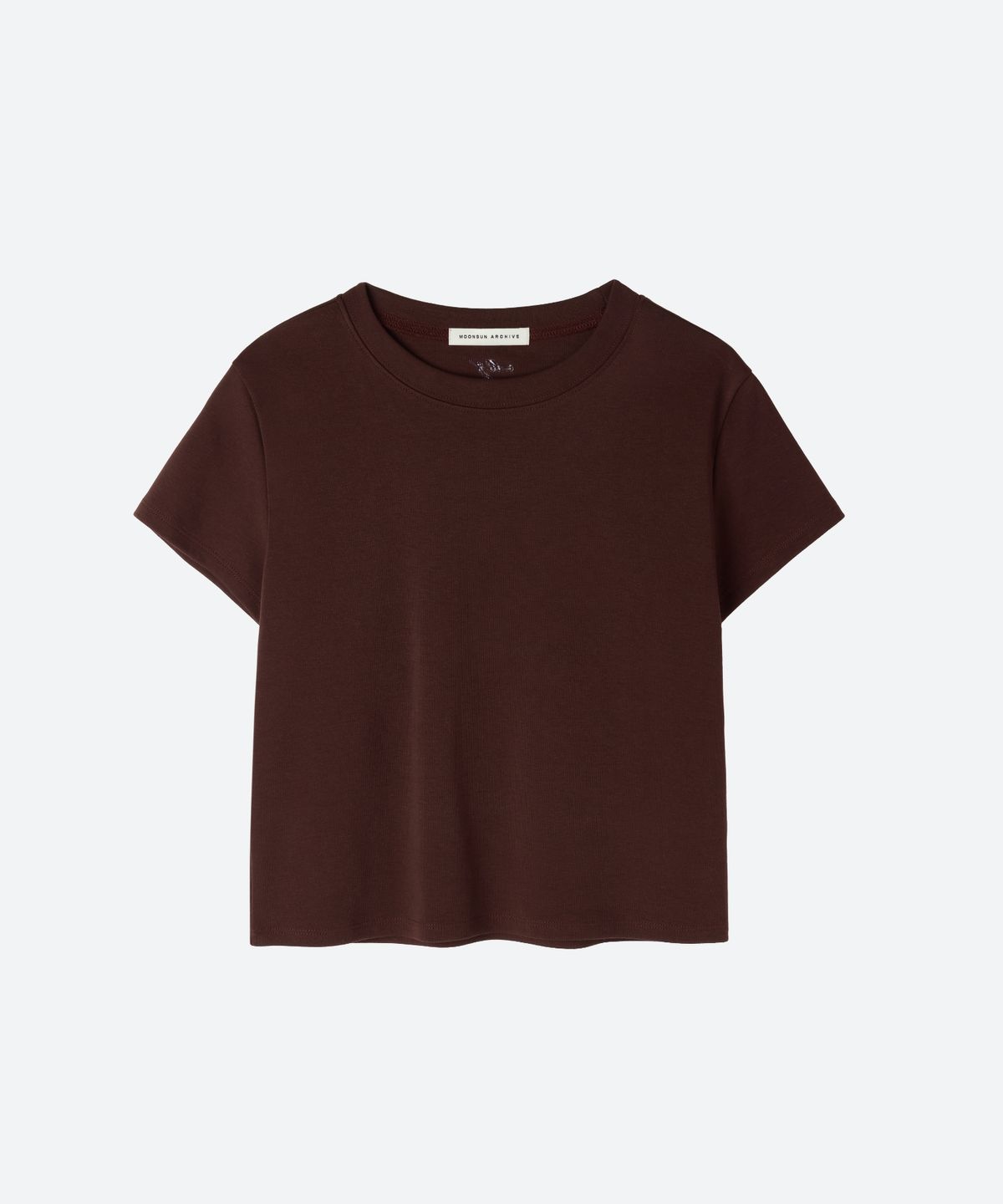 문선 아카이브(MOONSUN ARCHIVE) MJ Short Sleeve T-Shirt / BURGUNDY