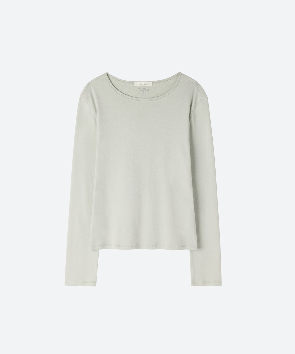 문선 아카이브(MOONSUN ARCHIVE) MJ Slim Fit Long Sleeve T-Shirt / MINT