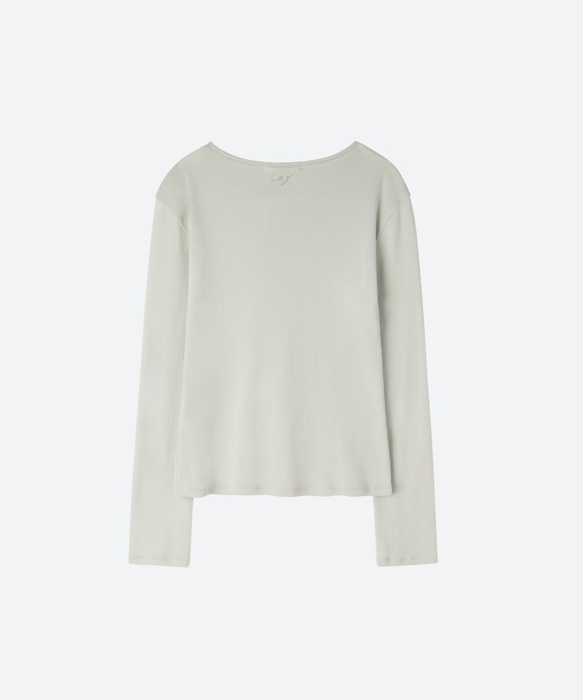 문선 아카이브(MOONSUN ARCHIVE) MJ Slim Fit Long Sleeve T-Shirt / MINT