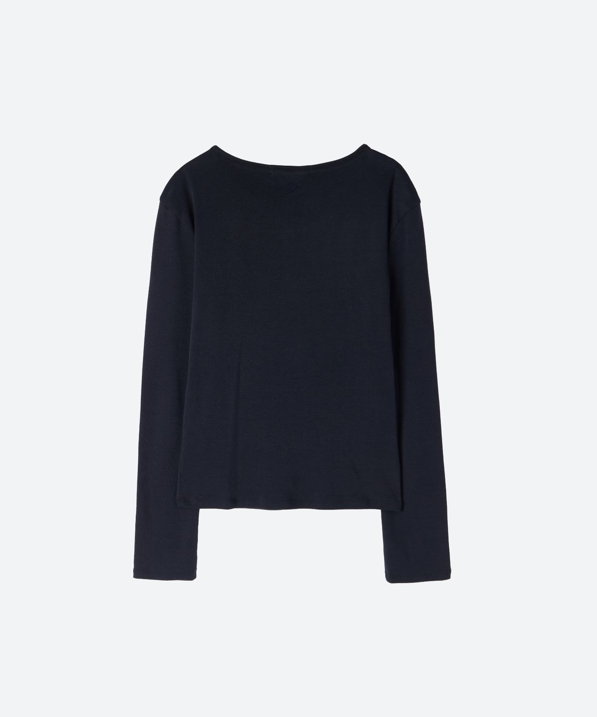 문선 아카이브(MOONSUN ARCHIVE) MJ Slim Fit Long Sleeve T-Shirt / NAVY