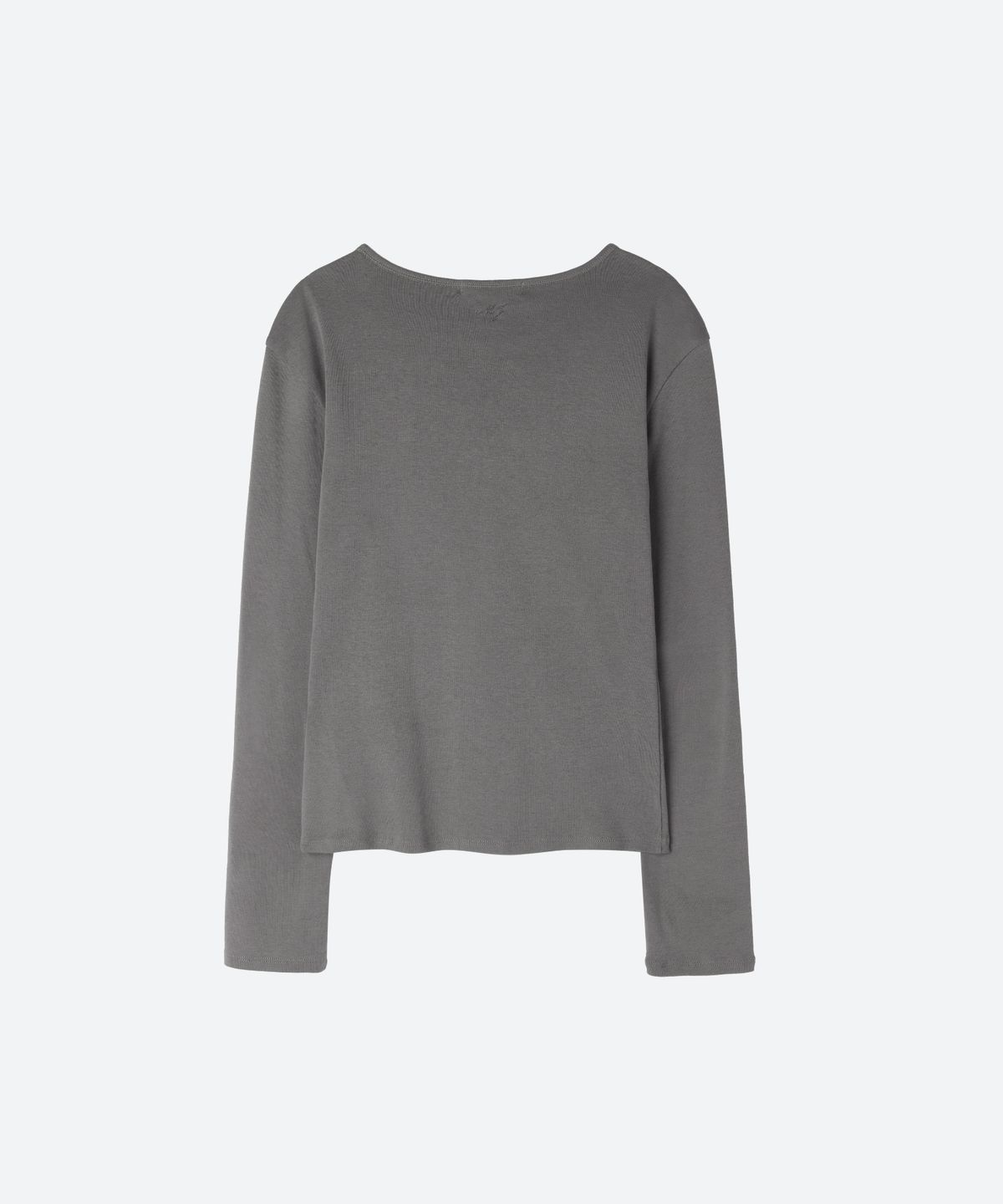 문선 아카이브(MOONSUN ARCHIVE) MJ Slim Fit Long Sleeve T-Shirt / GRAY
